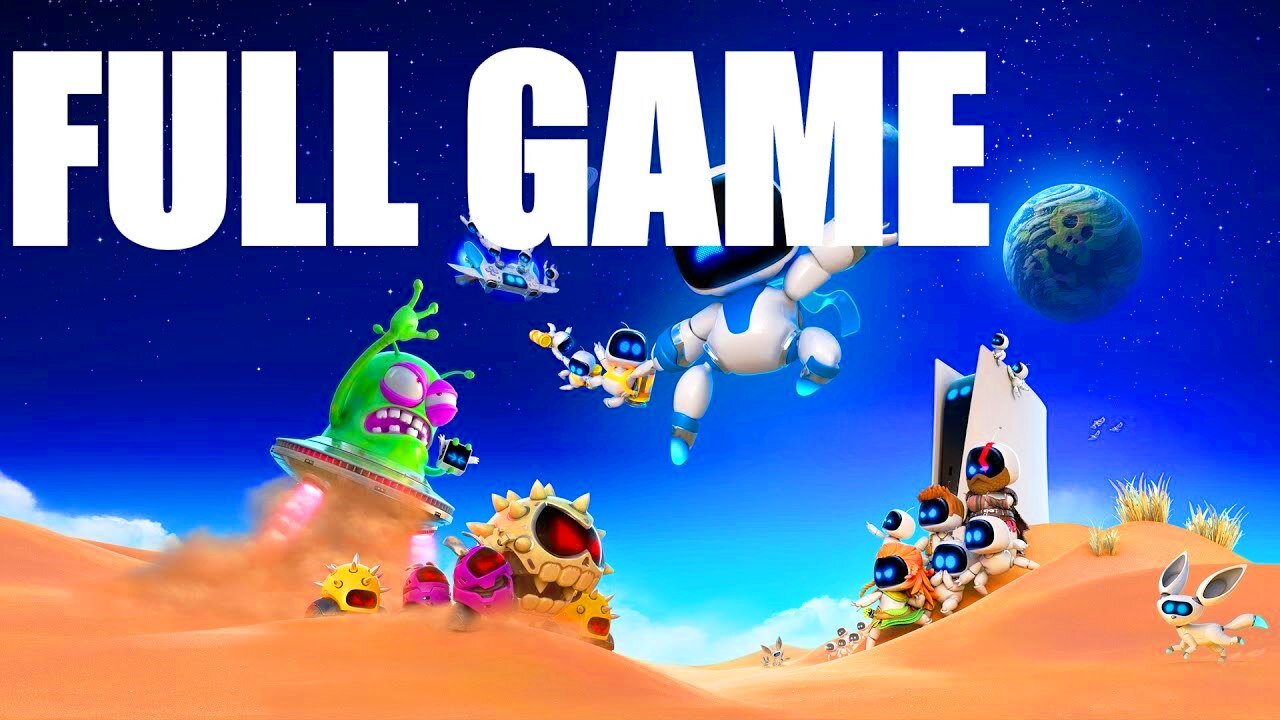 ASTRO BOT Walkthrough Gameplay Letsplay FULL GAME PS5 Pro No camera No commentary
