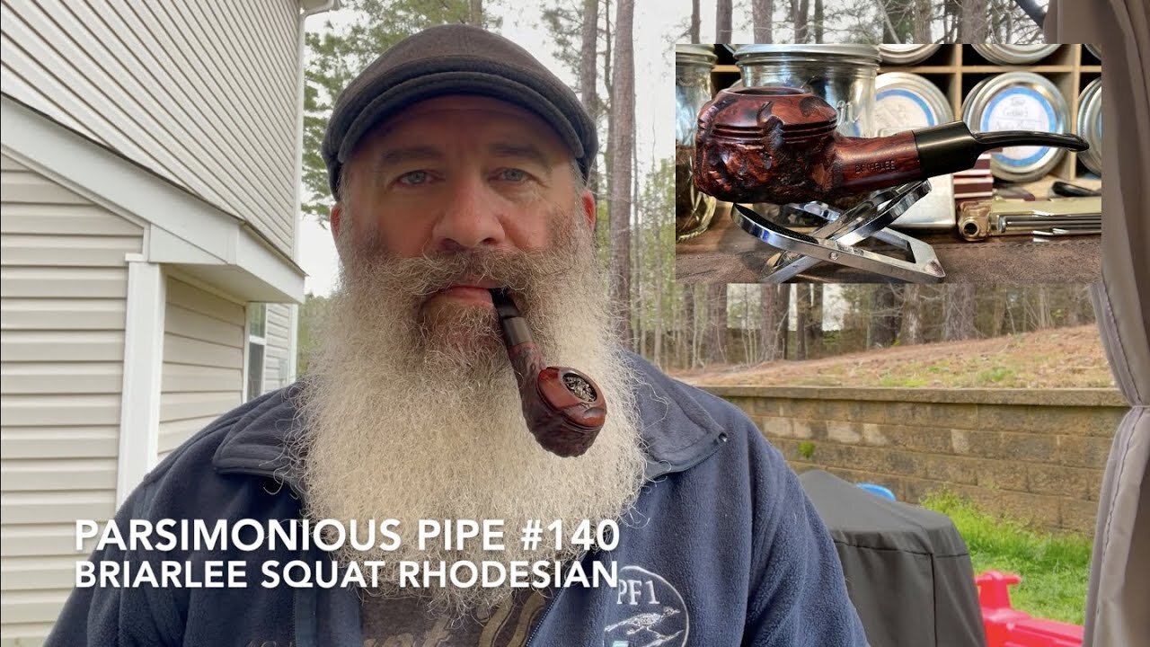 Parsimonious Pipe #140—Briarlee Squat Rhodesian