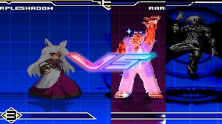 MUGEN - Purple Shadow (12P) vs. Rare Akuma (12P), then ALSIEL (12P) - Download