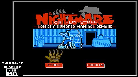 A Nightmare on Elm Street: Son of a Hundred Maniacs Demake (Full Playthrough/All Easter Eggs)
