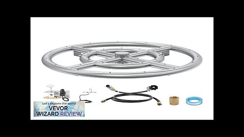 VEVOR Round Drop-in Fire Pit Pan 12 inch Stainless Steel Fire Pit Review