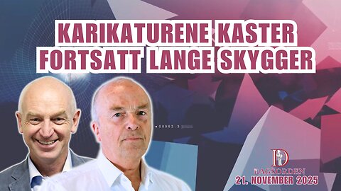 Karikaturene kaster fortsatt lange skygger | Dagosorden 21. november 2025
