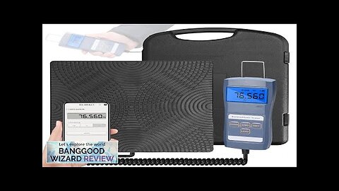 Digital Refrigeration bluetooth Scale 90kg High Capacity Electronic Weighing Scale Review