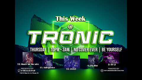 Tronic Thursdays