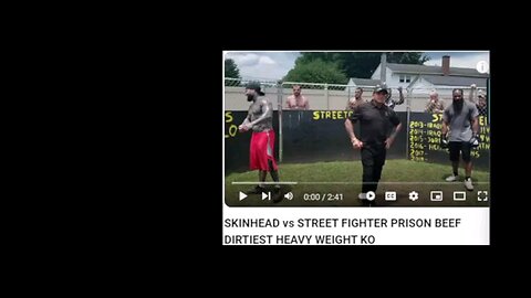 Skinhead vs Street Dude Ends In Cheatin' KO