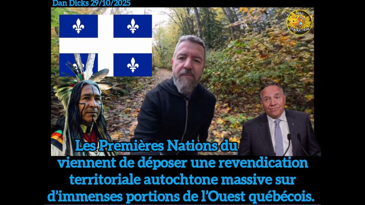 Les Premières Nations du Québec viennent de déposer une revendication territoriale de l’Ouest.