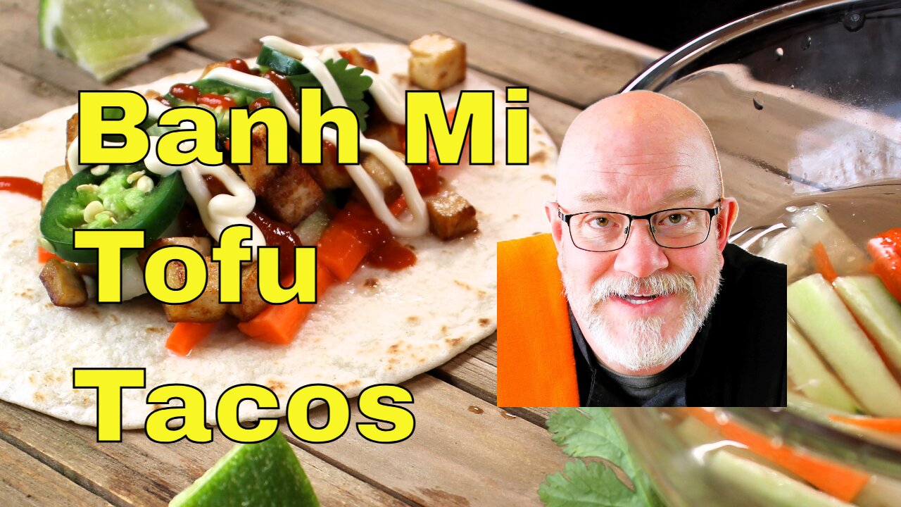 Delicious Banh Mi Tofu Tacos