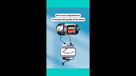 How to Use a Megohmmeter to Test Motor Quality | Motor Insulation Resistance