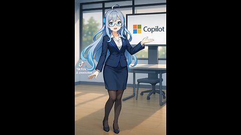 Copilot, as a VTUBER Mascot/Assistant