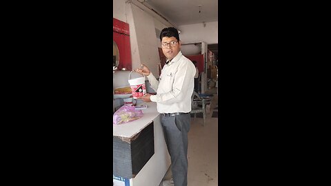 Aaj kharidi bathroom ke liye apoxy