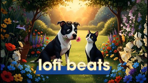 chill lofi to study to on a sunny afternoon | productivity boost and focus enhancer