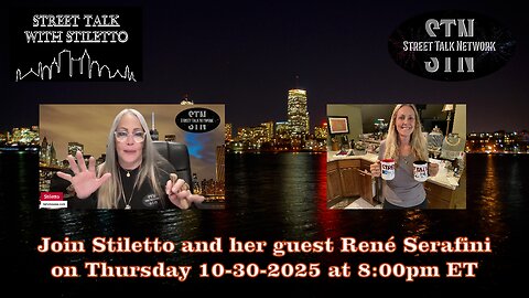 Rebroadcast of Street Talk with Stiletto from 10-30-2025