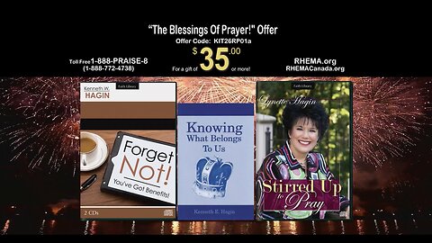 The Blessings of Prayer (TV/Radio offer)