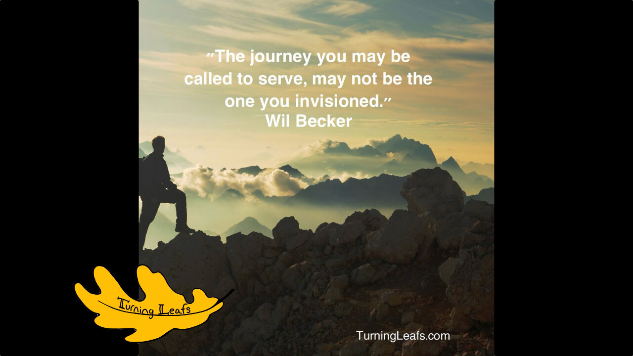 The journey you may ...
