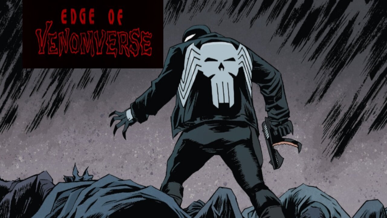 The Punisher kills everybody except one: Edge of Venomverse War Stories #1