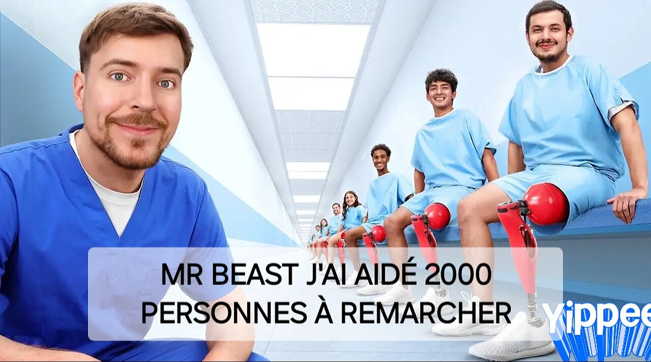 #Mrbeast j'ai aidé 2000 personnes à remarcher