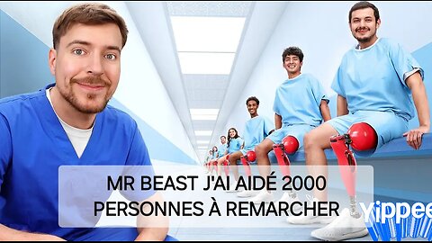 #Mrbeast j'ai aidé 2000 personnes à remarcher