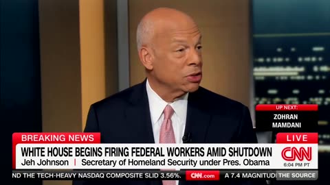 Obama’s DHS Secretary Jeh Johnson Lists Reasons to ‘Reopen’ Government