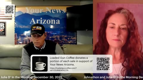 Johnathon and Julie D' In the Morning December 30, 2025