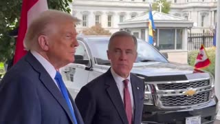 Mark Carney Wore a Red Tie for Trump - Trump Says I Don't Care