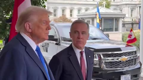 Mark Carney Wore a Red Tie for Trump - Trump Says I Don't Care