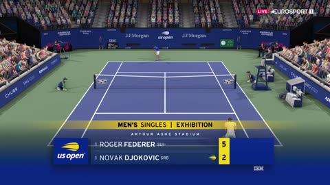 Top Spin 4 Online #34 Federer vs Federer III