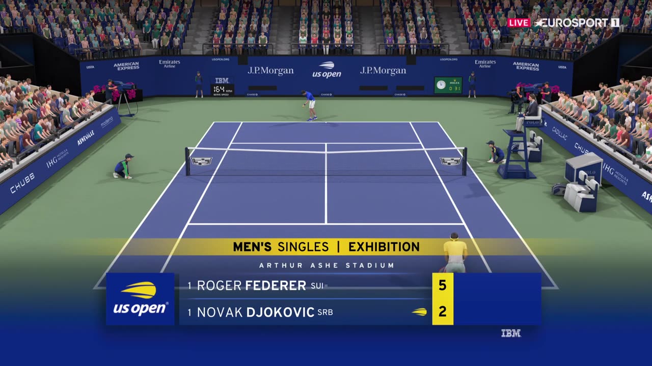 Top Spin 4 Online #34 Federer vs Federer III