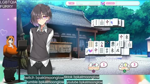 lets play otoko cross pretty boys mahjong solitaire