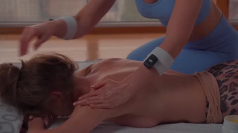 Relaxing ASMR Yoga Massage for Beautiful Elvi