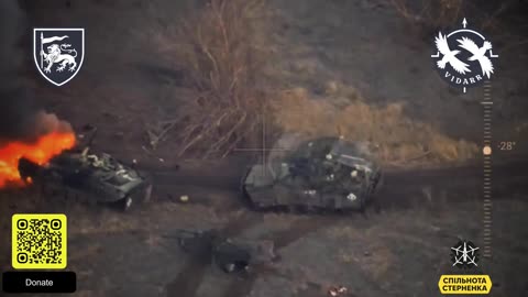 Entire Armored Column(Russian) Destroyed in Minutes