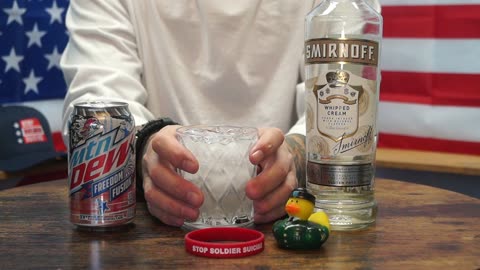 Clyde Brock - Smirnoff Whipped Cream Vodka & Mtn Dew Freedom Fusion Peach Lemonade Soda