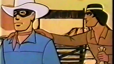 Lone Ranger Cartoon 1966 - Town Tamers Inc. - Action Western