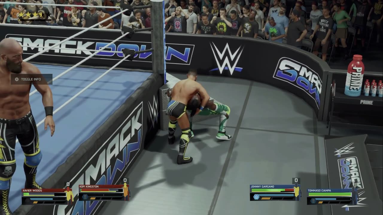 wwe 2k25 51 universe mode Two on Two Tag Team