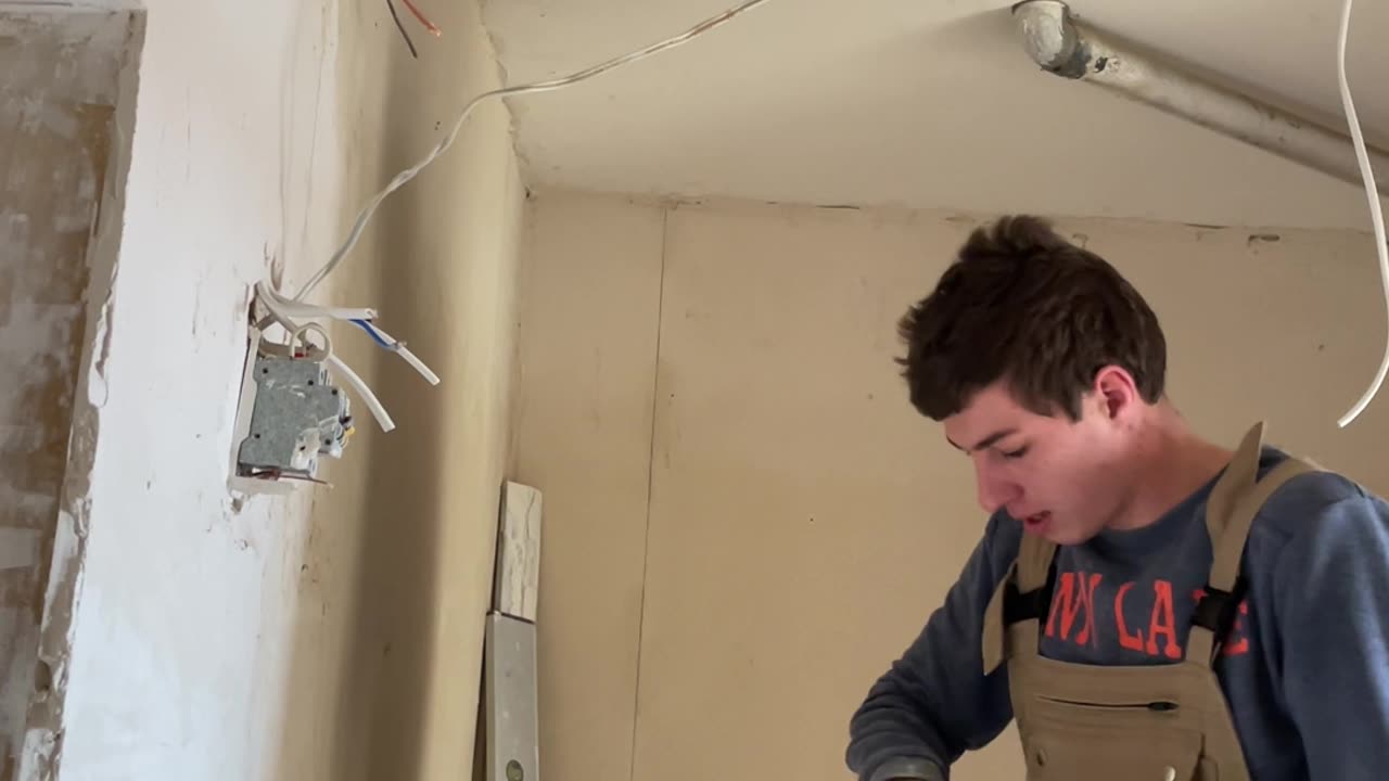 Electrician Shakes From Shock