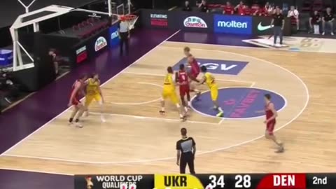 Ukraine 🇺🇦 vs Denmark 🇩🇰: FIBA 🏀 World Cup 🏆 2027 European Qualifiers Highlights: Alfred.vip