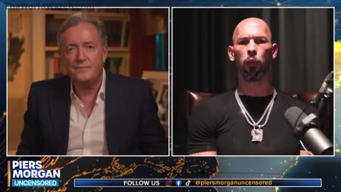 Andrew Tate brings up Piers Morgan being mentioned in the Epstein files