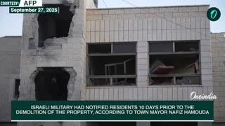 IDF_BOMBS_Two-Story_House_of_Jerusalem_Shooter_Suspect;_Huge_EXPLOSION_Rocks_Gaza,_Civilians_SHOOK