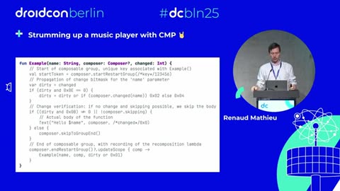 Strumming up a music player with CMP 🤘- Renaud Mathieu | droidcon Berlin 2025