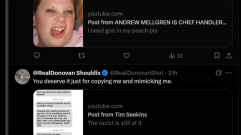 Obsessed GangStalker screen recording my Twitter account every day.