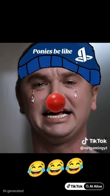 Ponies always gotta cry 🤣🤣