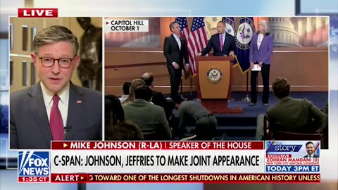 Mike Johnson Pours Cold Water On Reports He Will Debate Hakeem Jeffries
