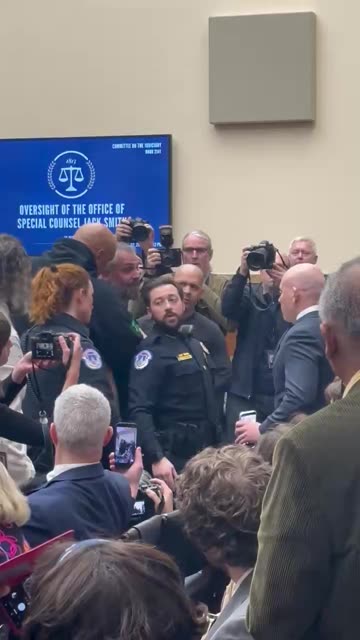 A physical altercation almost ensued in Jack Smith committee hearing