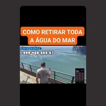 GTA - MOD retirar toda a agua do mar