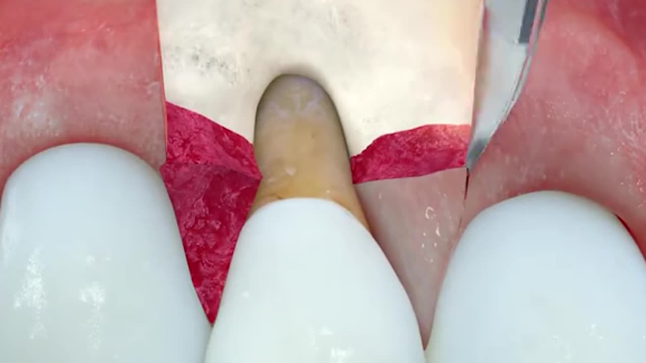 Coronally Advanced Flap Procedure 3D Animation