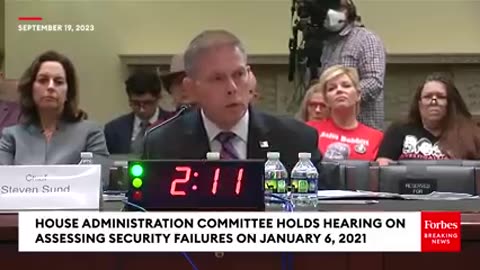 Capitol Police Chief Steven Sund Testifies About January 6th