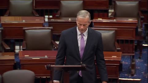 Thune Explodes On Democrats For Keeping Government Shut Down In Fiery Senate Speech