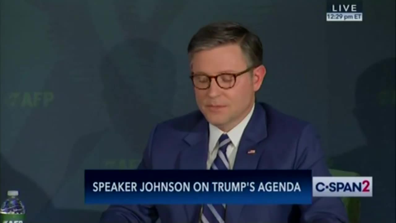Speaker Johnson: Elon Musk is "inside" federal agencies crawling through spending transactions