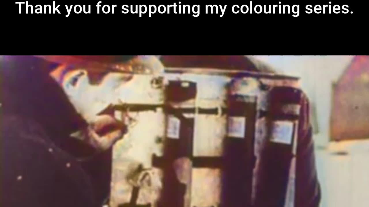 Jetpack Test Fire and Response #ColourisedHistory