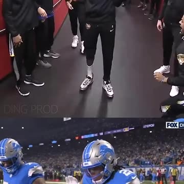 Jahmyr Gibbs hits the Kevin Durant TD celebration 😂🔥