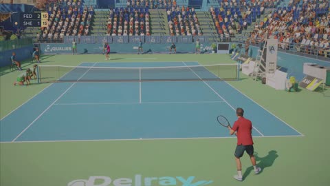 Top Spin 2K25 Amazing 37 Strokes Rally